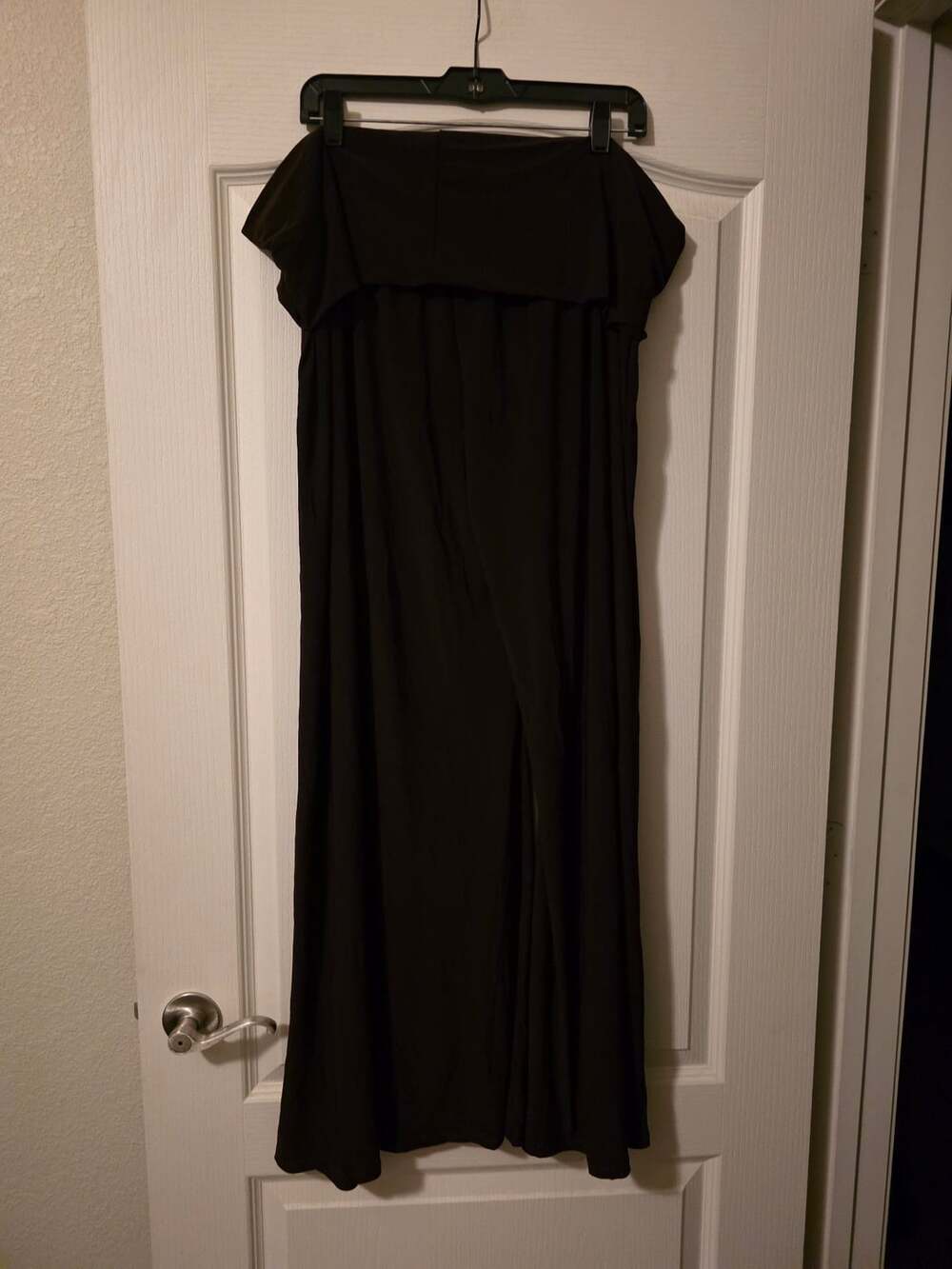 Canari Maxi Size 3X Chocolate Brown Wide Foldover Flowing Wide Leg Pants